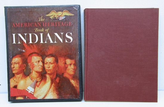 The American Heritage Book of Indians Book w/Hard Cover Case by The Editors of American Heritage The