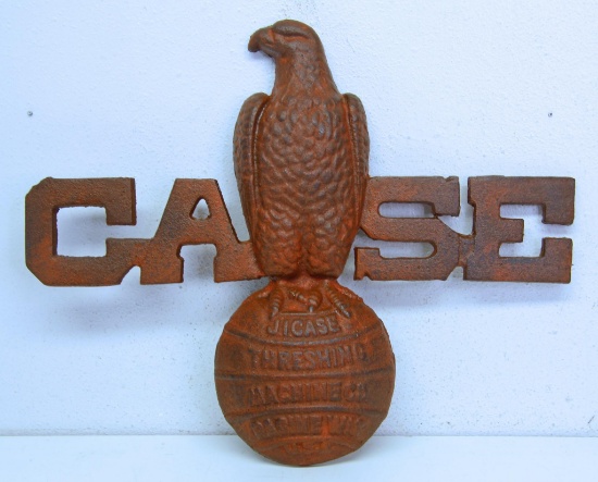 Case Eagle Cast Iron Advertising 17 1/4"x14"...
