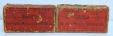 Full Vintage Two Piece Box and Partial Vintage Two Piece Box of 27 The Eagle Metallic Cartridge Co.