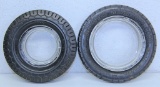 B.F. Goodrich Silvertown...and Kelly Tire Ashtrays...