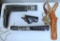 Myers Made 40 52 Leather Holster w/Leather Hunter Cartridge Belt, Bianchi...#X15 Large Leather
