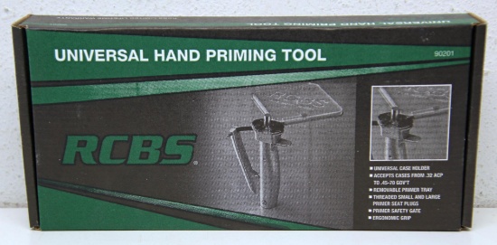 RCBS Universal Hand Priming Tool for Reloading, New in Box...