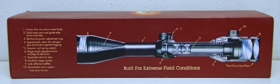 Millett LRS 6-25x56 Precision Long Range Varmint-Target Rifle Scope, New in Box...