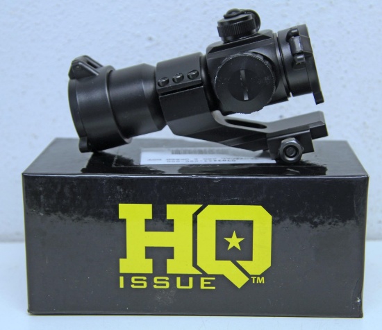 HQ Issue Tactical Red and Green Dot Sight, Original Box, Although the battery is installed it