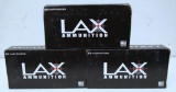 3 Full Boxes LAX .380 Auto 100 gr. Cartridges Ammumition...