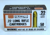 Full Vintage Box Sears Ted Williams .22 LR Cartridges Ammunition...