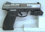 Ruger Model SR9 9 mm Semi-Auto Pistol with Sight Mark Laser Sight... 2 Magazines... Hard Case Lightl