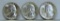 1950, 1950 D, 1950 S Washington Quarters...