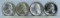 1959, 1959 D, 1960, 1961 Washington Quarters...