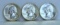 1948, 1948 D, 1948 S Washington Quarters...
