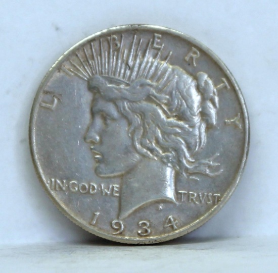 1934 S Peace Dollar, Key Date...