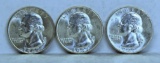 1947, 1947 D, 1947 S Washington Quarters...