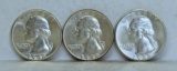1948, 1948 D, 1948 S Washington Quarters...