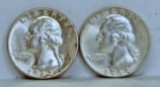 1964, 1964 D Washington Quarters...