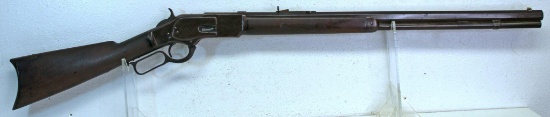 Winchester First Model 1873 .44 WCF Lever Action Rifle... Thumbprint Dust Cover... 24" Octagon Barre