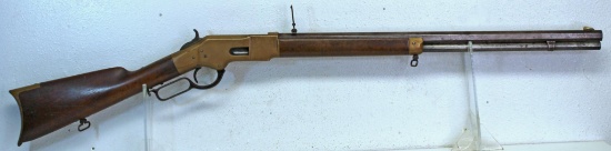 Winchester Model 1866 .44 Rim Fire Lever Action Rifle... 24" Octagon Barrel... Rear Ladder Sight... 