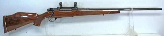 Weatherby Mark V .270 Weatherby Magnum Engraved Bolt Action Rifle... Engraved Action, Barrel, Scope