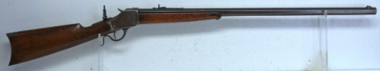 Winchester Model 1885 High Wall .38-55 Single Shot Rifle... 30" Heavy Octagon Barrel... Rear Peep Si