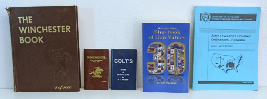 Lot of... Firearm Reference Books include Signed George Madis "The Winchester Book 1/1000", Winchest