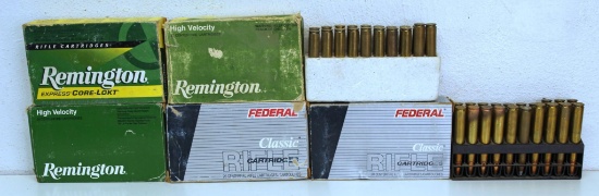 160 Mixed Rounds Remington & Federal .30-06 Springfield Cartridges Ammunition...