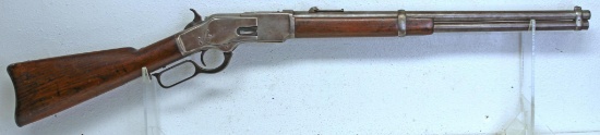 Winchester Model 1873 .44-40 Lever Action Saddle Ring Carbine Rifle... 20" Round Barrel... Hole Tapp
