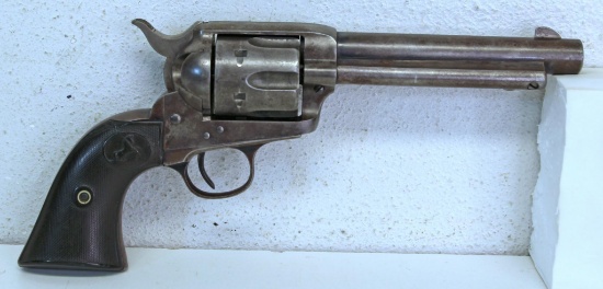 Colt 1st Gen. Single Action Army .32 WCF Revolver... 5 1/2" Barrel... Single Line Barrel Address... 