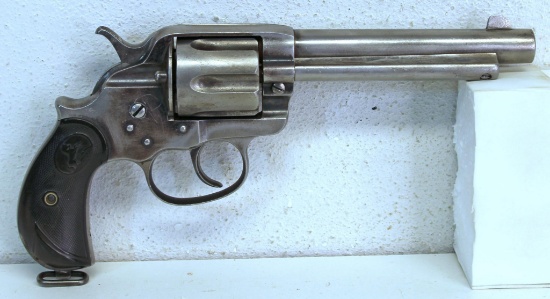 Colt Model 1878 Double Action .44 Cal. Revolver... 5 1/2" Barrel... Single Barrel Address... Nice Ti