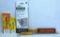 Mixed Lot Knife and Blade Sharpening Stones - Sharpening Steel, German Razor Strop, DMT Diamond