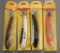 Set of Four Professional Hashir...USA Straight Razors, Made in Pakistan, Unused...