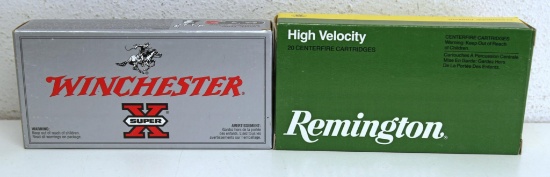 Full Box Winchester .35 Rem. 200 gr. Power-Point and Full Box Remington .35 Rem. 150 gr. PSP