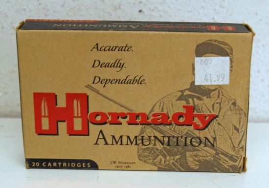 Full Box Hornady Custom 8x57 JS 195 gr. SP Cartridges Ammunition...