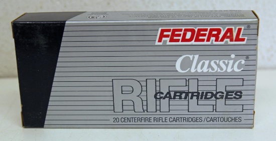 Full Box Federal Classic .30-30 Win. 150 gr. Hi-Shok...SP Flat Nose Cartridges Ammunition...