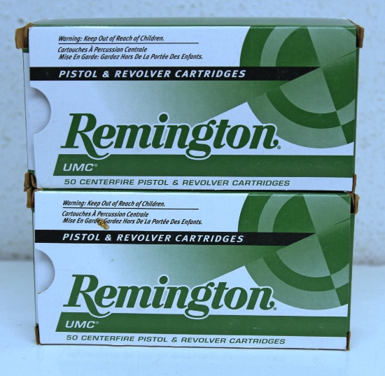 Two Full Boxes Remington .38 Special 130 gr. Cartridges Ammunition...