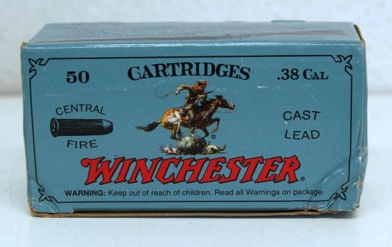 Full Box Winchester Cowboy Action Loads .38 Special 158 gr. Cartridges Ammunition...
