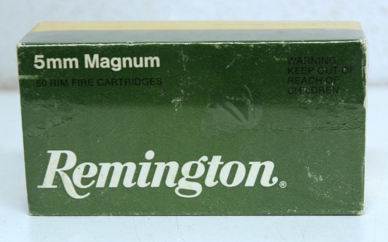 Full Box Remington 5 mm Magnum Rim Fire 38 gr. HP Cartridges Ammunition...