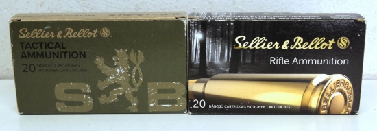2 Full Boxes...Sellier & Bellot...Cartridges Ammunition - Tactical Ammunition 6,5 Creedmoor...140 gr