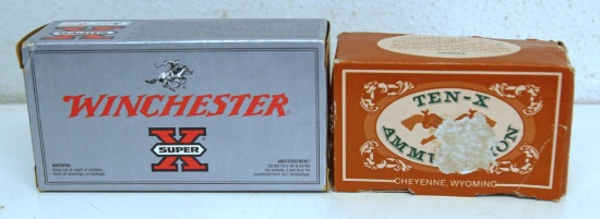 Full Box Winchester Super-X .38 Special Plus P 125 gr. SilverTip HP and Full Box 10-X .38 Special