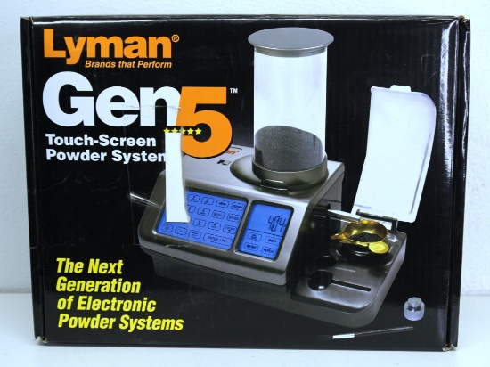 Lyman Gen 5 Touch Screen Powder System, New in Box...