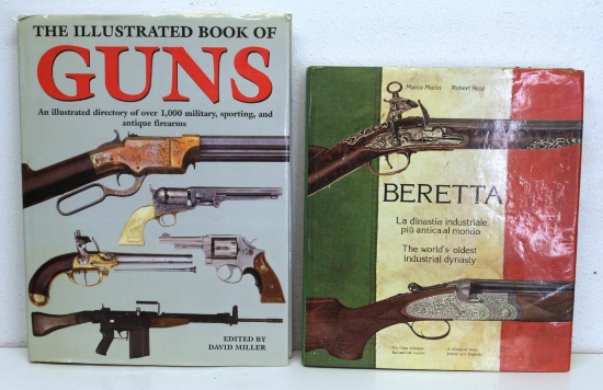 Two Gun Books - Beretta by Marco Morin and Robert Held Copyright 1980 and The Illustrated Book of