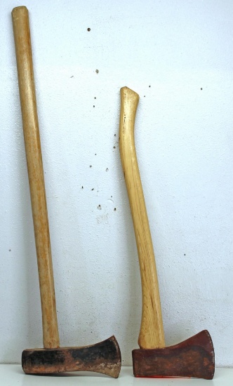 Axe with 24 1/2" Handle, Heavy Maul with 32 1/2" Handle...
