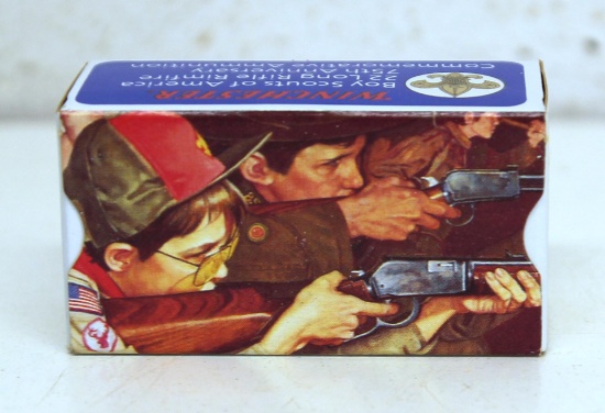 Full Box Winchester Boy Scouts of America 75th Anniversary Commemorative .22 LR Cartridges