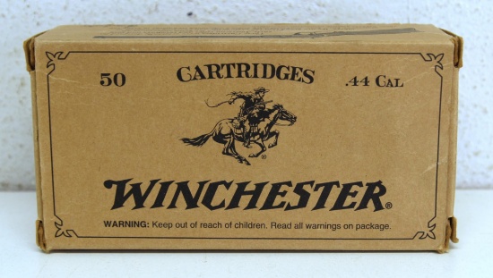 Full Box Winchester Cowboy Action Loads .44 Special 240 gr. Lead Flat Nose Cartridges Ammunition...
