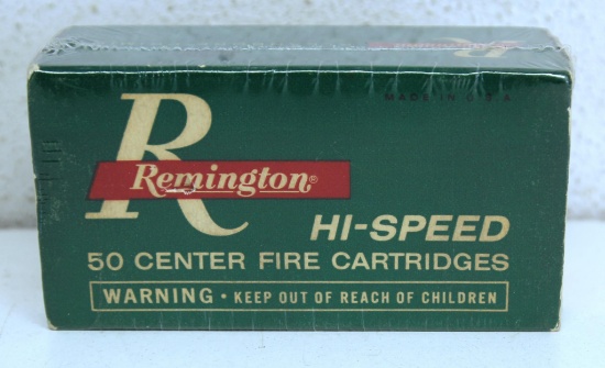 Full Vintage Box Remington .218 BEE 46 gr. HP Cartridges Ammunition...