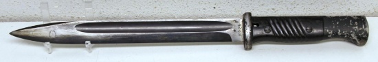 World War II German Carl Eickhorn...K98 Mauser Bayonet without Sheath, Marked "42 cof" One Side, SN#