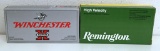 Full Box Winchester .35 Rem. 200 gr. Power-Point and Full Box Remington .35 Rem. 150 gr. PSP