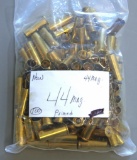 100 Rounds New Primed .44 Magnum Brass for Reloading...