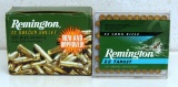 Full Box 100 Remington Target .22 LR and Full Box 225 Remington 22 Golden .22 LR HP Cartridges