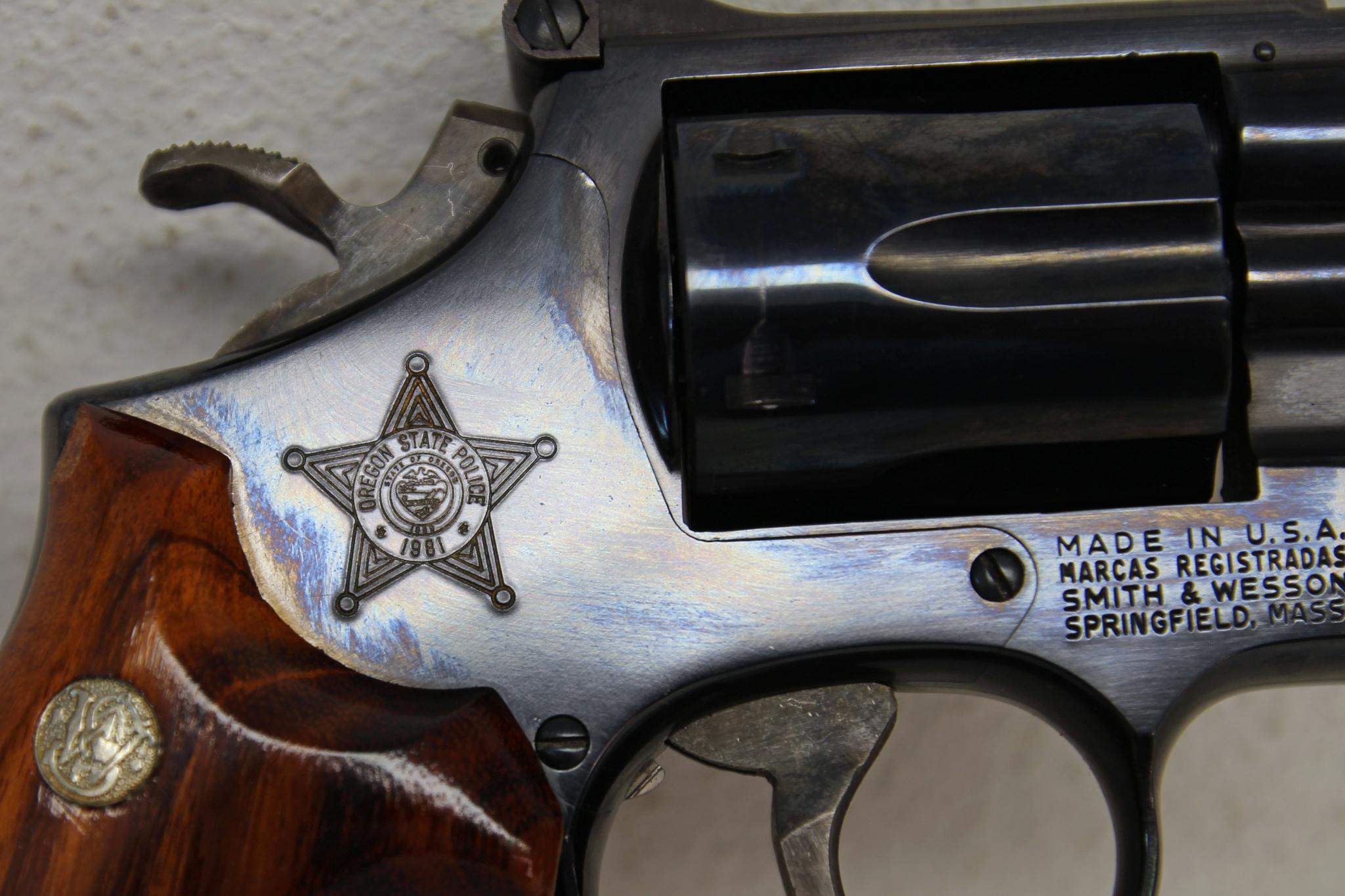 GUILD True American DV4.VSAビンテージ S&W Model 19-4 Oregon State Police 50th | Proxibid