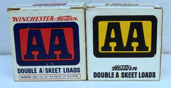 Full Box Western AA and Full Box Winchester Western AA 20 Ga. Skeet Loads 2 3/4" 9 Shot Shotshells