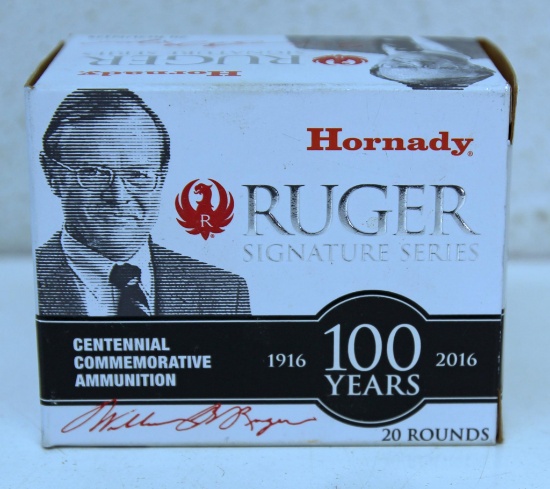 Full Box Hornady Ruger Signature Series Centennial Commemorative .480 Ruger...325 gr. XTP Mag